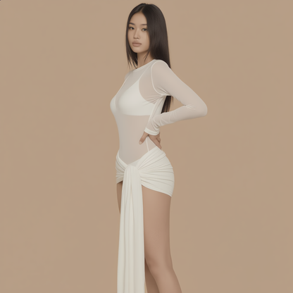 Amere Mesh Dress