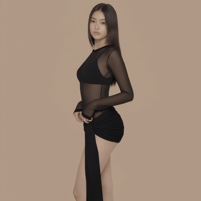 Amere Mesh Dress